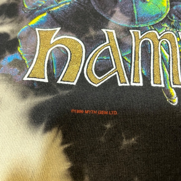 Led Zeppelin Hammer of the Gods Vintage Tshirt - Picture 2 of 4